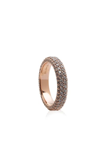Pandora Rosévergold. Ring mit Zirkonia