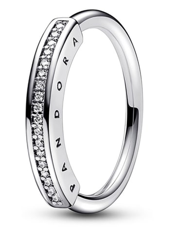 Pandora Zilveren ring met edelstenen