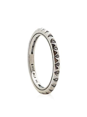 Pandora Silber-Ring mit Edelsteinen
