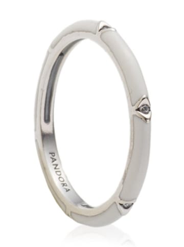 Pandora Silber-Ring mit Edelsteinen