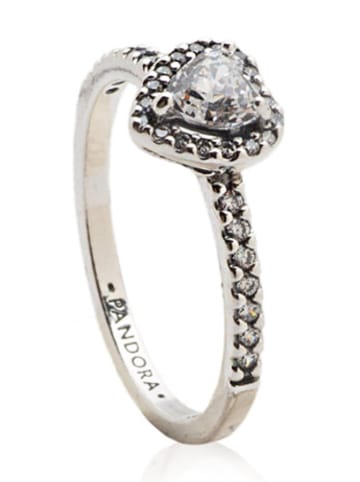 Pandora Silber-Ring mit Edelstein