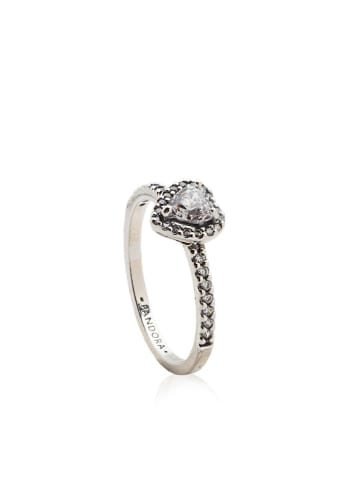 Pandora Silber-Ring mit Edelstein