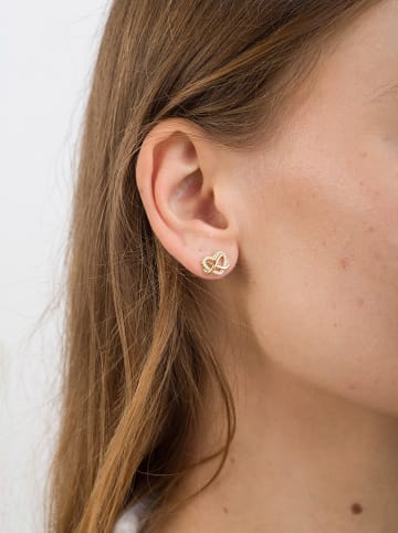 Pandora Vergold. Ohrstecker mit Edelsteinen