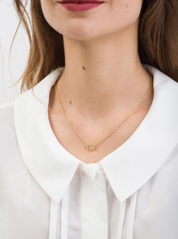 Pandora Vergold. Halskette mit Schmuckelement - (L)50 cm