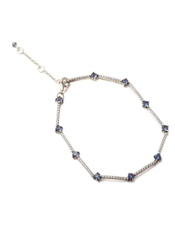 Pandora Silber-Armkette mit Edelsteinen und Kristallen
