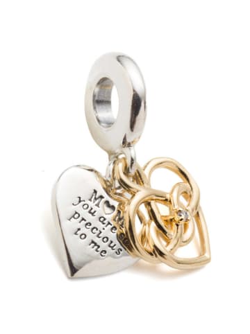 Pandora Vergulde hanger met diamant