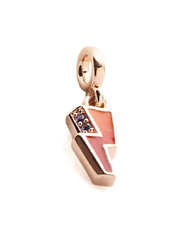 Pandora Rosévergulde hanger met kristallen