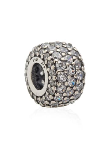 Pandora Zilveren bead met edelstenen