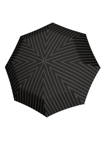 Knirps Stockschirm in Schwarz