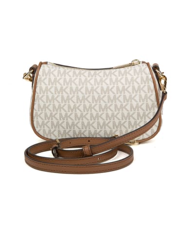 Michael Kors Umhängetasche in Creme/ Camel - (B)20 x (H)12 x (T)6 cm