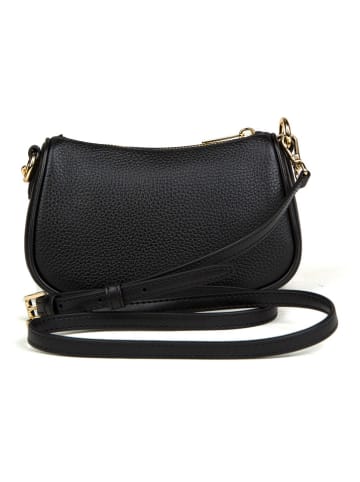 Michael Kors Leren schoudertas zwart - (B)20 x (H)12 x (D)6 cm