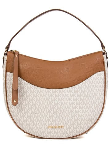 Michael Kors Torebka w kolorze karmelowo-kremowym - 26 x 25 x 8 cm