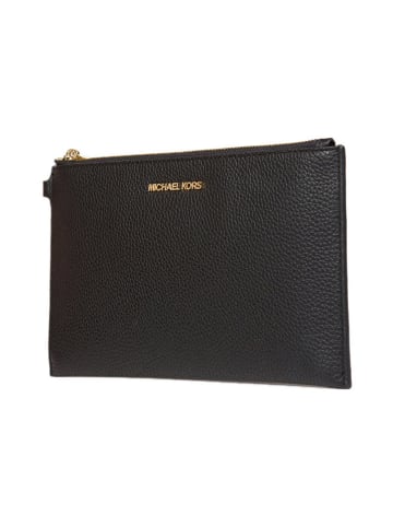 Michael Kors Leren clutch zwart - (B)34 x (H)26 x (D)13 cm