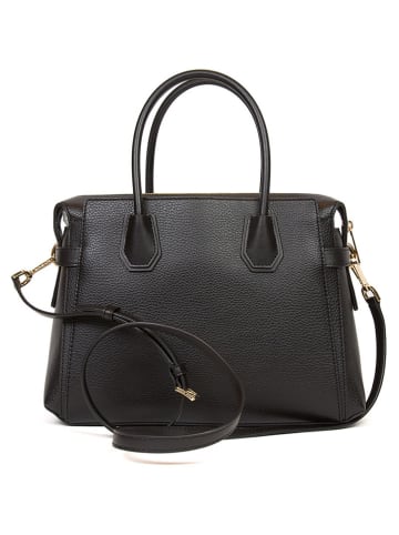 Michael Kors Leder-Henkeltasche in Schwarz - (B)30 x (H)23 x (T)10 cm