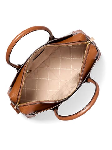 Michael Kors Henkeltasche in Creme/ Camel - (B)30,5 x (H)24 x (T)14 cm