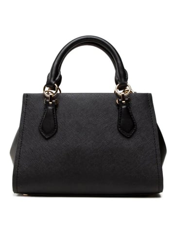 Michael Kors Leder-Henkeltasche in Schwarz - (B)25 x (H)16 x (T)9 cm
