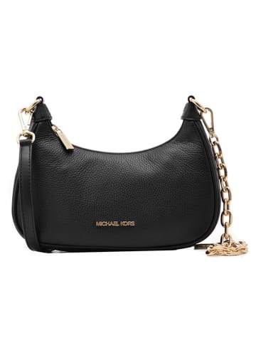 Michael Kors Leder-Schultertasche in Schwarz - (B)24 x (H)17 x (T)6 cm