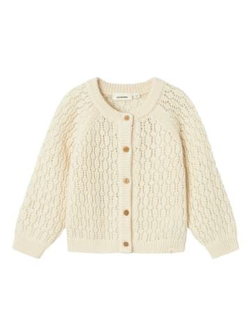 Lil Atelier Kardigan "Renessa" w kolorze kremowym
