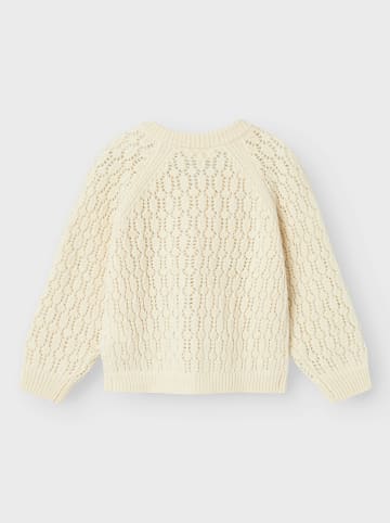 Lil Atelier Kardigan "Renessa" w kolorze kremowym