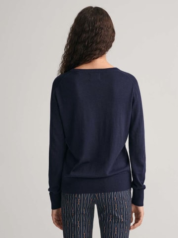 Gant Sweter w kolorze granatowym