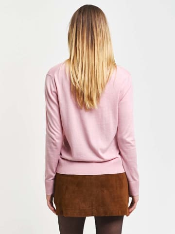 Gant Sweter w kolorze jasnoróżowym