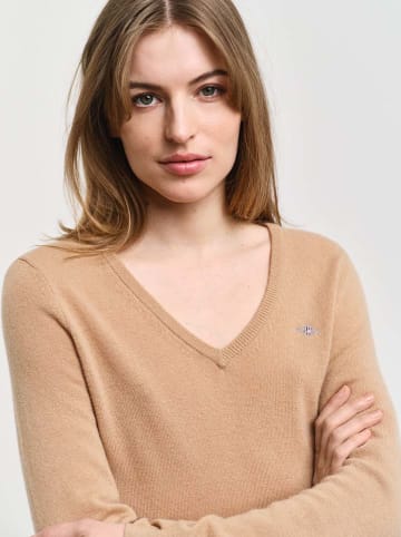 Gant Wollpullover in Camel