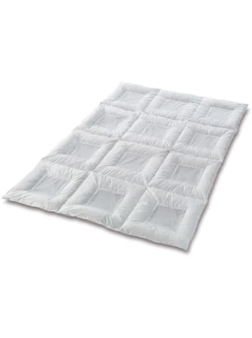 Sanders-Kauffmann Sommer-Daunendecke "Clima Balance Premium" in Weiß - (L)220 x (B)155 cm