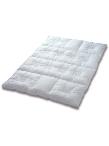 Sanders-Kauffmann Winter-Daunendecke "Clima Balance Comfort" in Weiß - (L)220 x (B)155 cm
