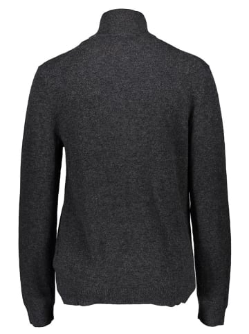 Gant Woll-Cardigan in Anthrazit
