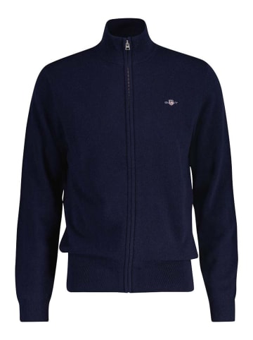 Gant Wollen vest donkerblauw