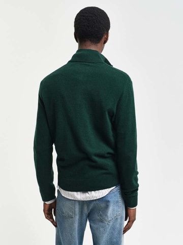 Gant Wollpullover in Dunkelgrün