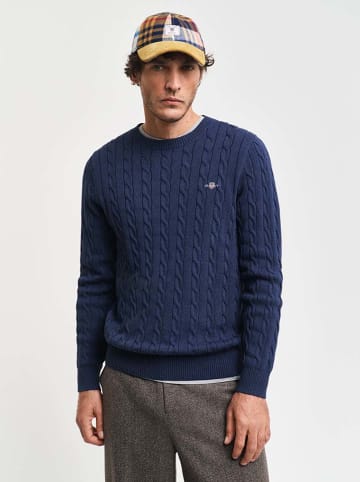 Gant Sweter w kolorze granatowym