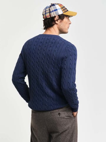 Gant Sweter w kolorze granatowym
