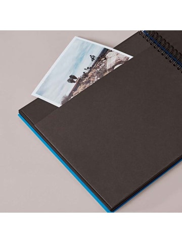 Semikolon Fotoalbum blauw/donkerblauw - (L)37,5 x (B)30,1 cm
