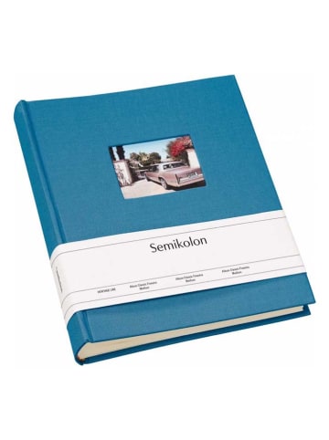 Semikolon Fotoalbum in Blau - (L)25,5 x (B)21,6 cm