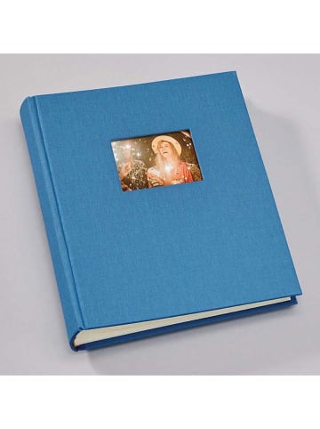 Semikolon Fotoalbum blauw - (L)25,5 x (B)21,6 cm