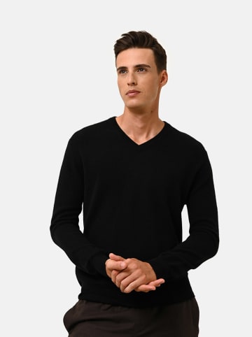 Just Cashmere Kaschmir-Pullover "Walt" in Schwarz