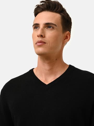 Just Cashmere Kasjmieren trui "Walt" zwart