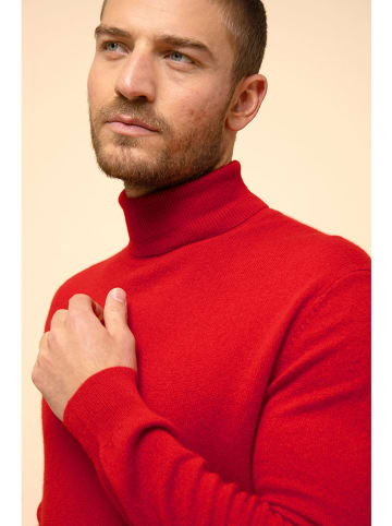 Just Cashmere Kasjmier coltrui "Connor" rood