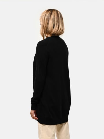 Just Cashmere Kaszmirowy kardigan "Chelsea" w kolorze czarnym