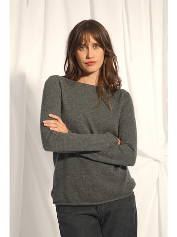 Just Cashmere Kaschmir-Pullover "Grace" in Anthrazit