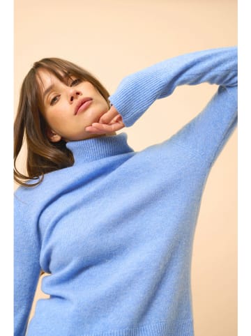Just Cashmere Kaschmir-Pullover "Lexie" in Hellblau