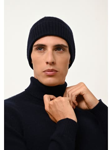 Perfect Cashmere Kaszmirowa czapka "Cleo" w kolorze czarnym