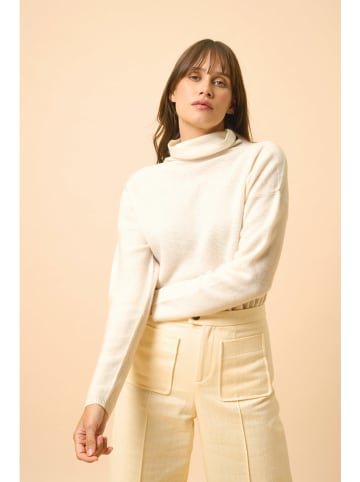 Just Cashmere Kaschmir-Pullover "Blantyre" in Creme