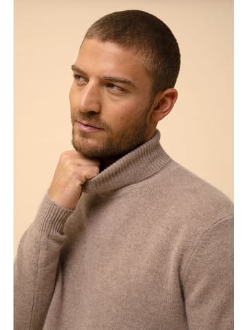 Just Cashmere Kaschmir-Rollkragenpullover "Sacha" in Beige