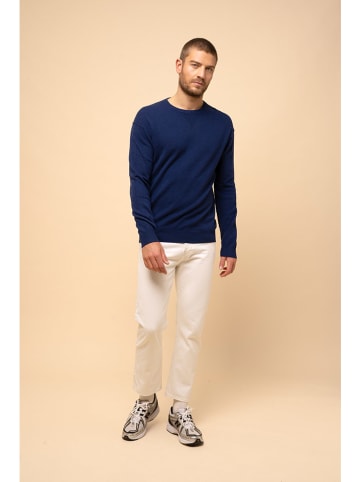 Just Cashmere Kaschmir-Pullover "Noe" in Blau