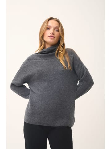 Just Cashmere Kaszmirowy sweter "Blantyre" w kolorze antracytowym