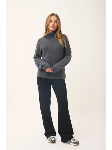 Just Cashmere Kaszmirowy sweter "Blantyre" w kolorze antracytowym
