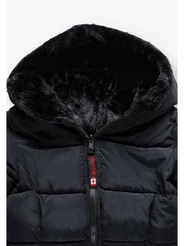 CANADA weather gear Płaszcz zimowy w kolorze czarnym