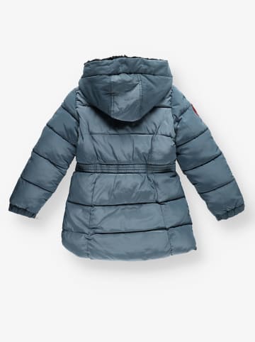 CANADA weather gear Wende-Wintermantel in Blau/ Schwarz